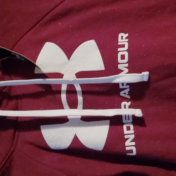 NWT under armour maroon hoodie xs - Picture 2 of 4